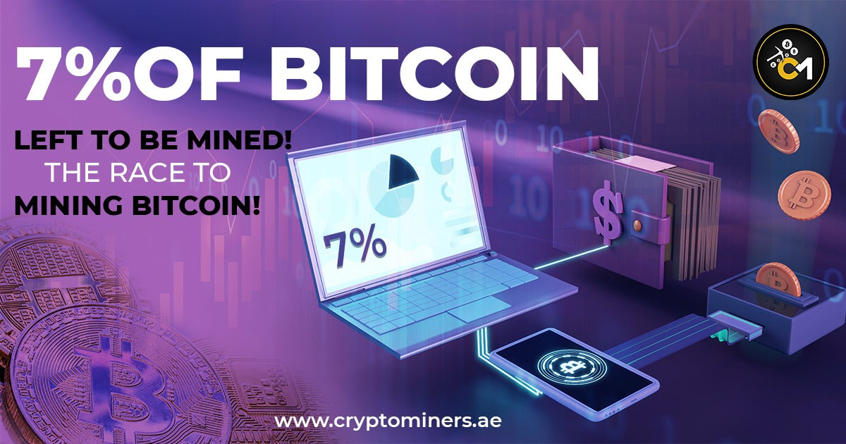 7% of bitcoin left to be mined! The race to mining bitcoin! Primary Keyword: