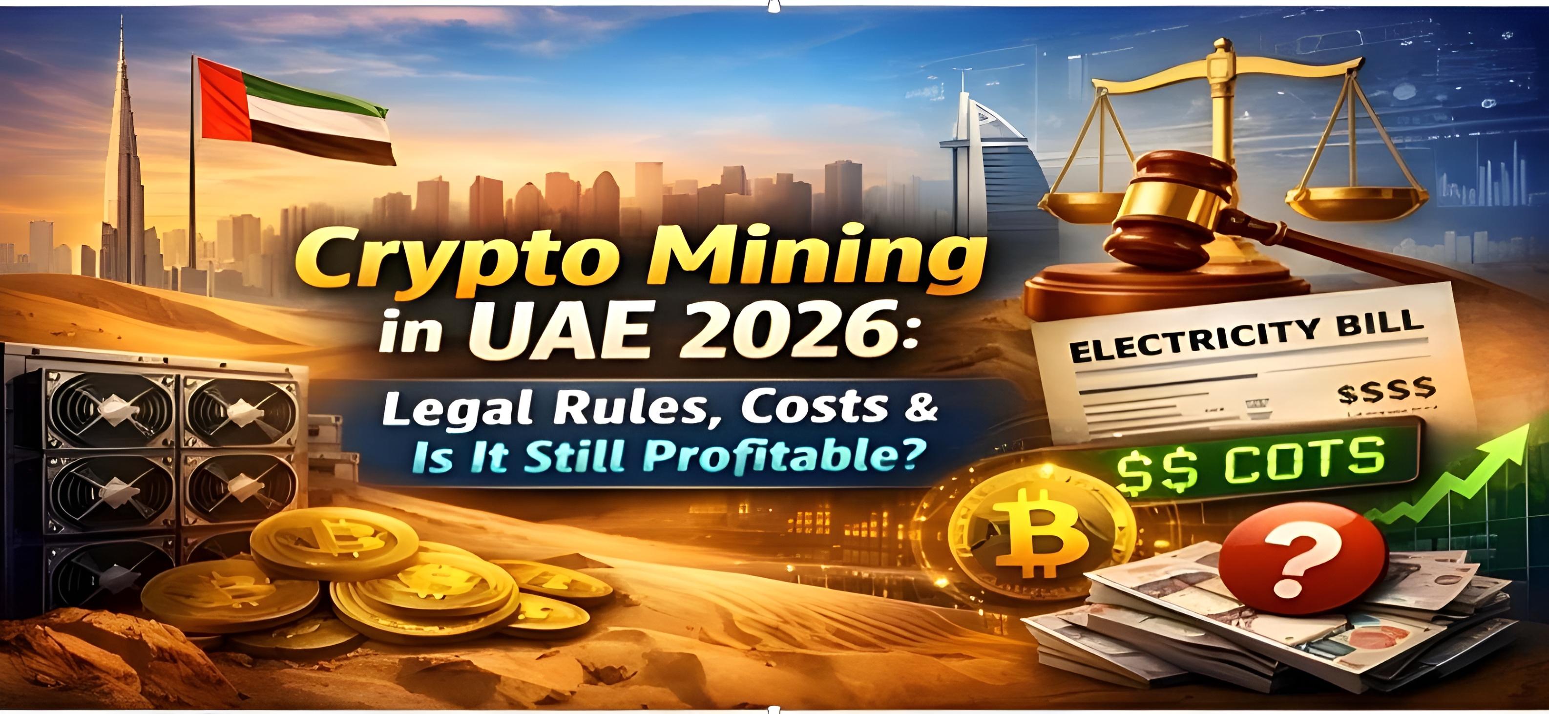 Crypto Mining in UAE 2026 Legal Rules Costs and Is It Still Profitable?