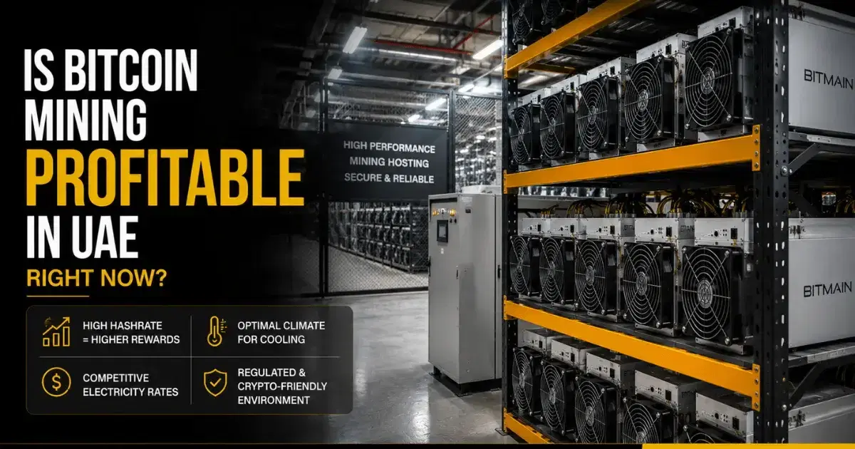 Is Bitcoin Mining Profitable in UAE? Complete 2026 Guide