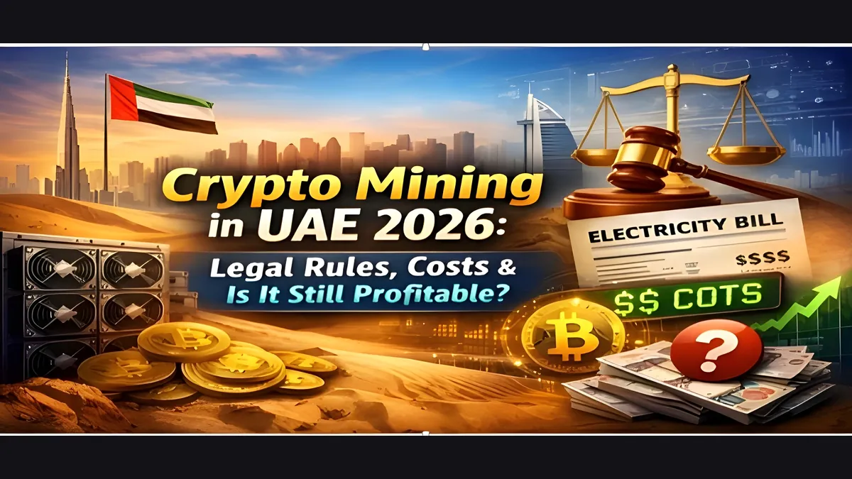 Crypto Mining in UAE 2026 Legal Rules Costs and Is It Still Profitable?
