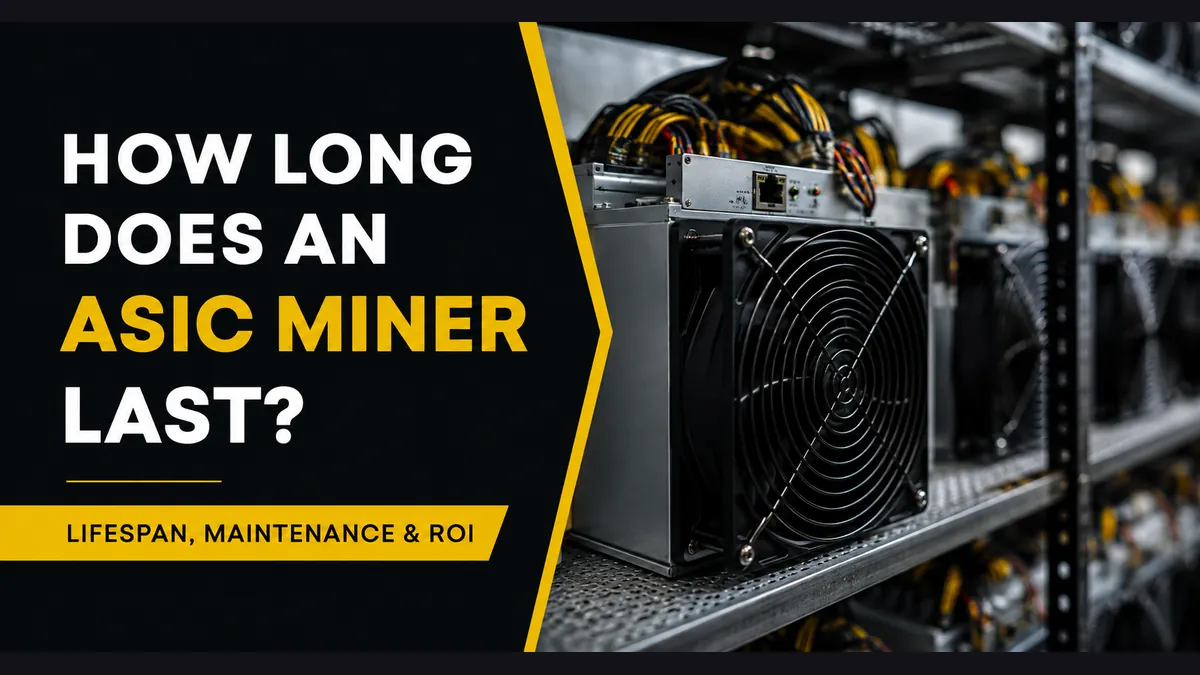 How Long Does an ASIC Miner Last? Lifespan, Maintenance & ROI