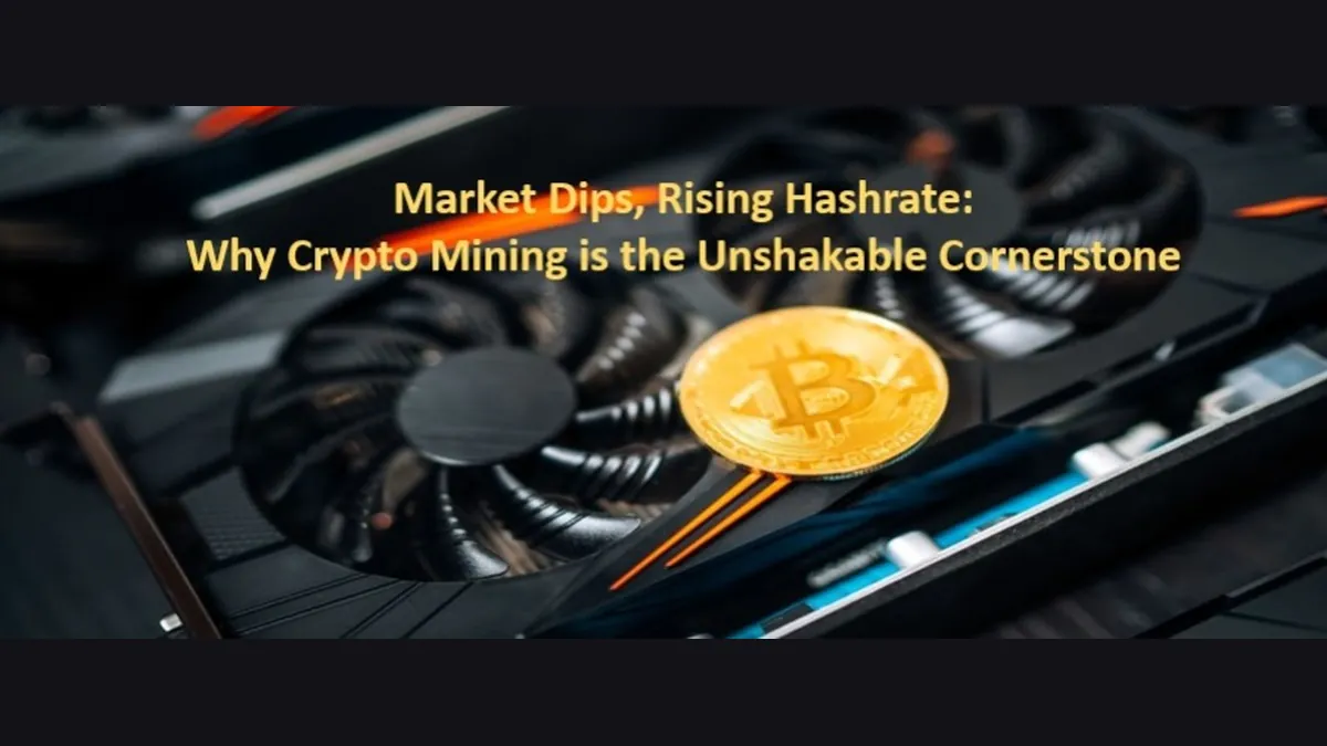 Market Dips, Rising Hashrate: Why Crypto Mining is the Unshakable Cornerstone
