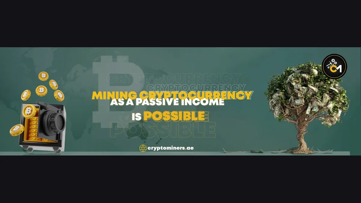 Mining cryptocurrency as a passive income is possible