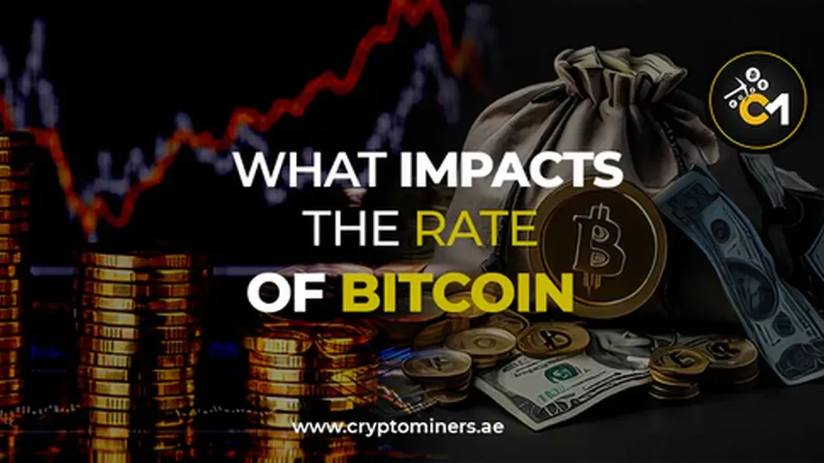 What impacts the rate of bitcoin
