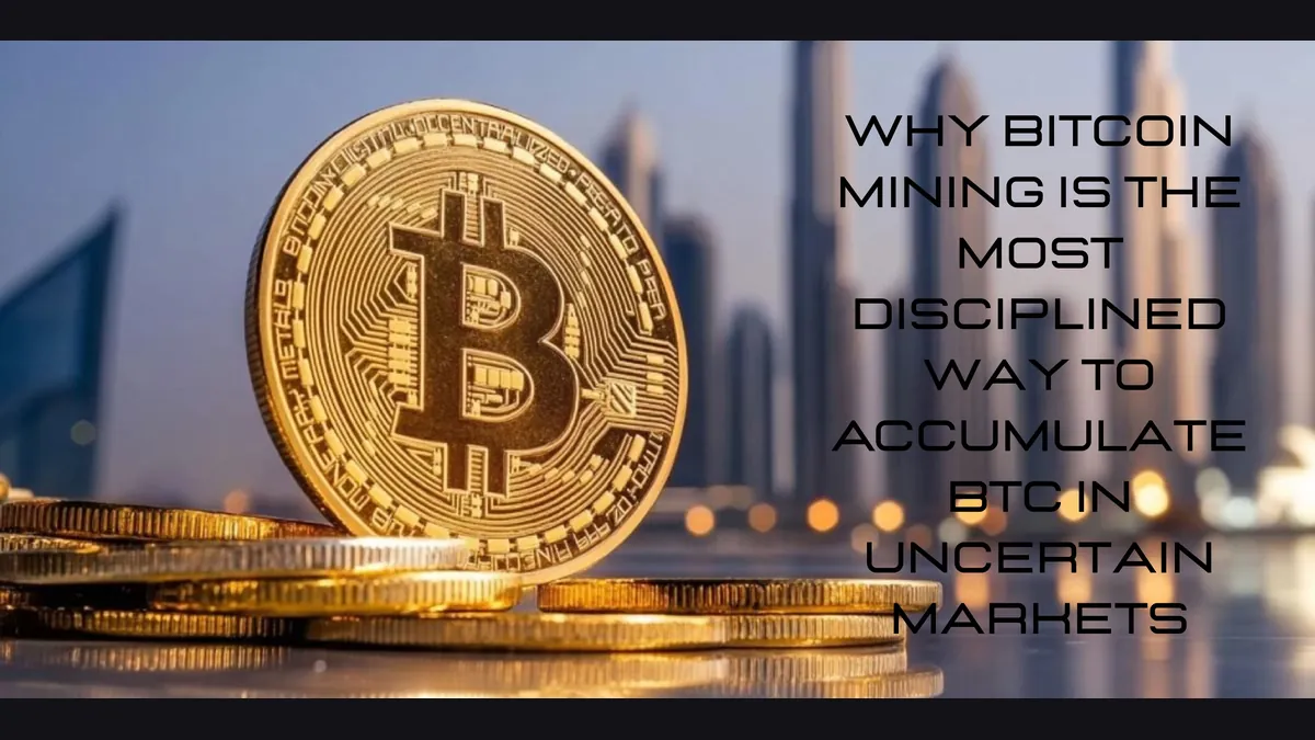 Why Bitcoin Mining Is the Most Disciplined Way to Accumulate BTC in Uncertain Markets