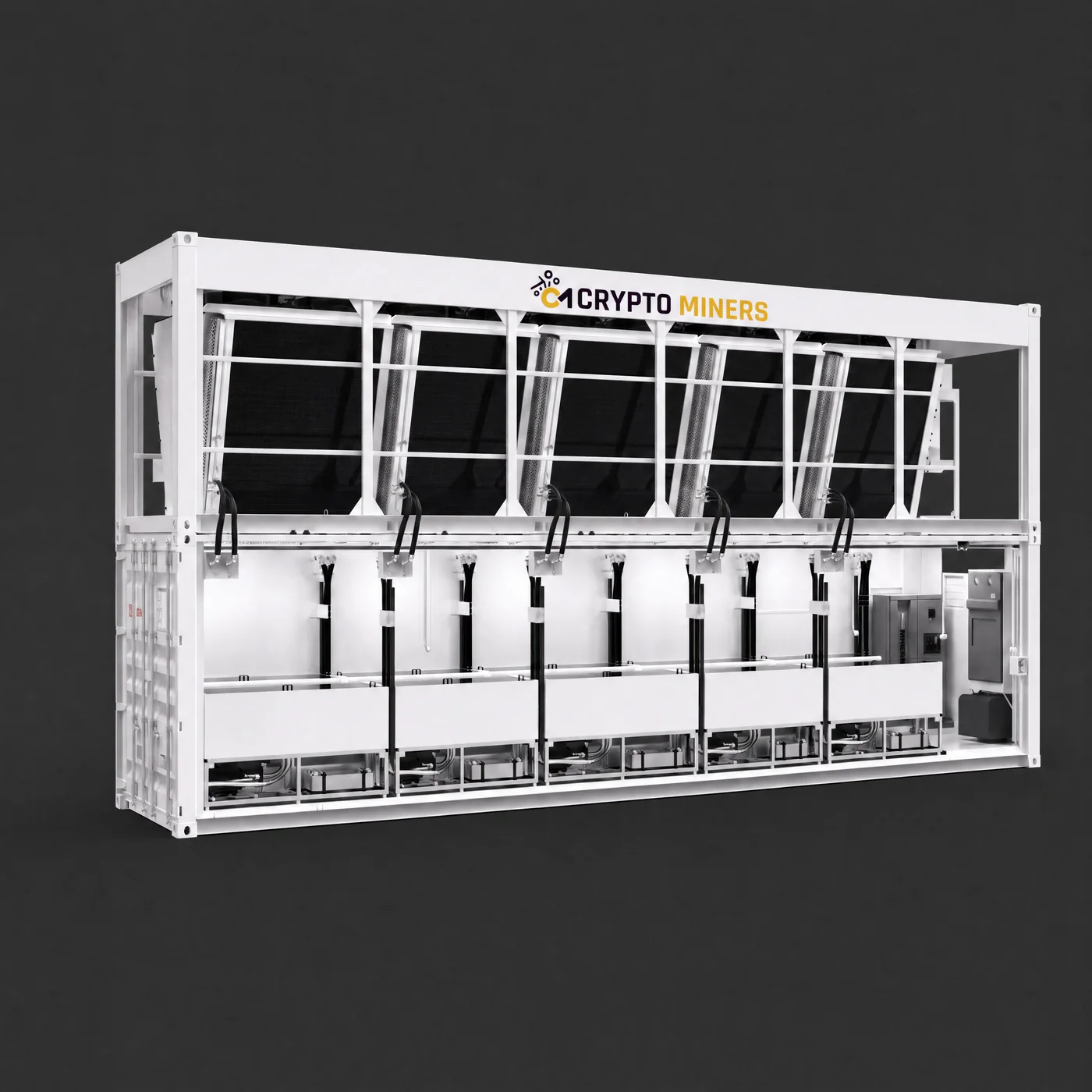Immersion Mining Container 1MW 200 Miners